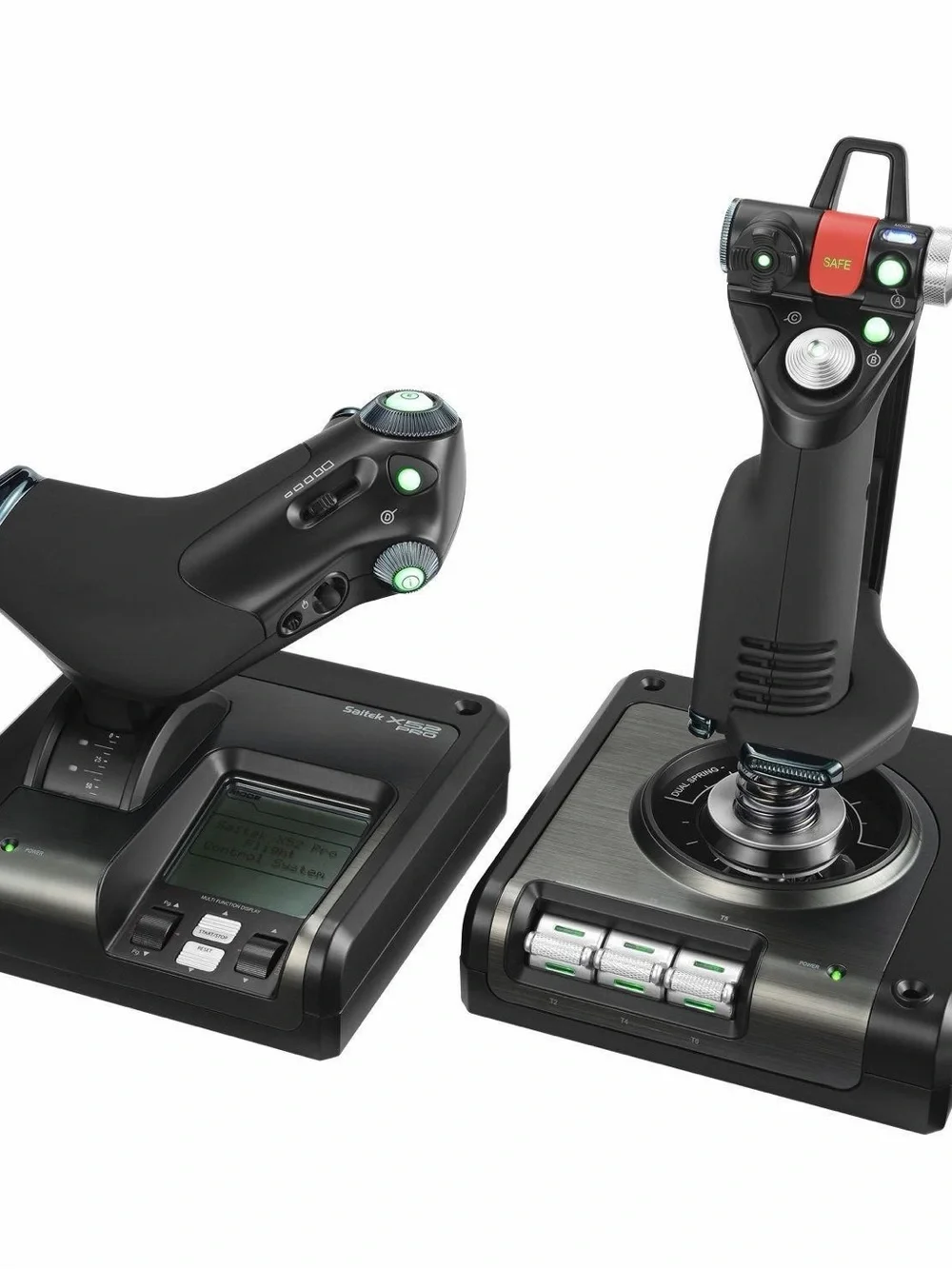 Logitech X52 Pro H.O.T.A.S. Wired, Programmable, PC, Black